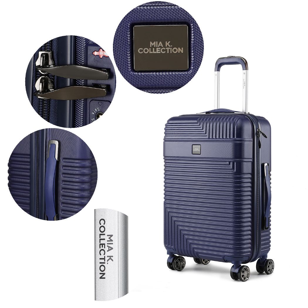 Mykonos Luggage Set- Large Check-in, Medium Check-in, Carry-on, and